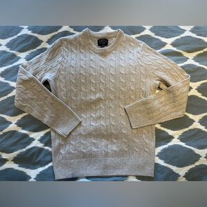 J. Crew Men’s Cashmere Sweater, Size Small, Excellent Condition!